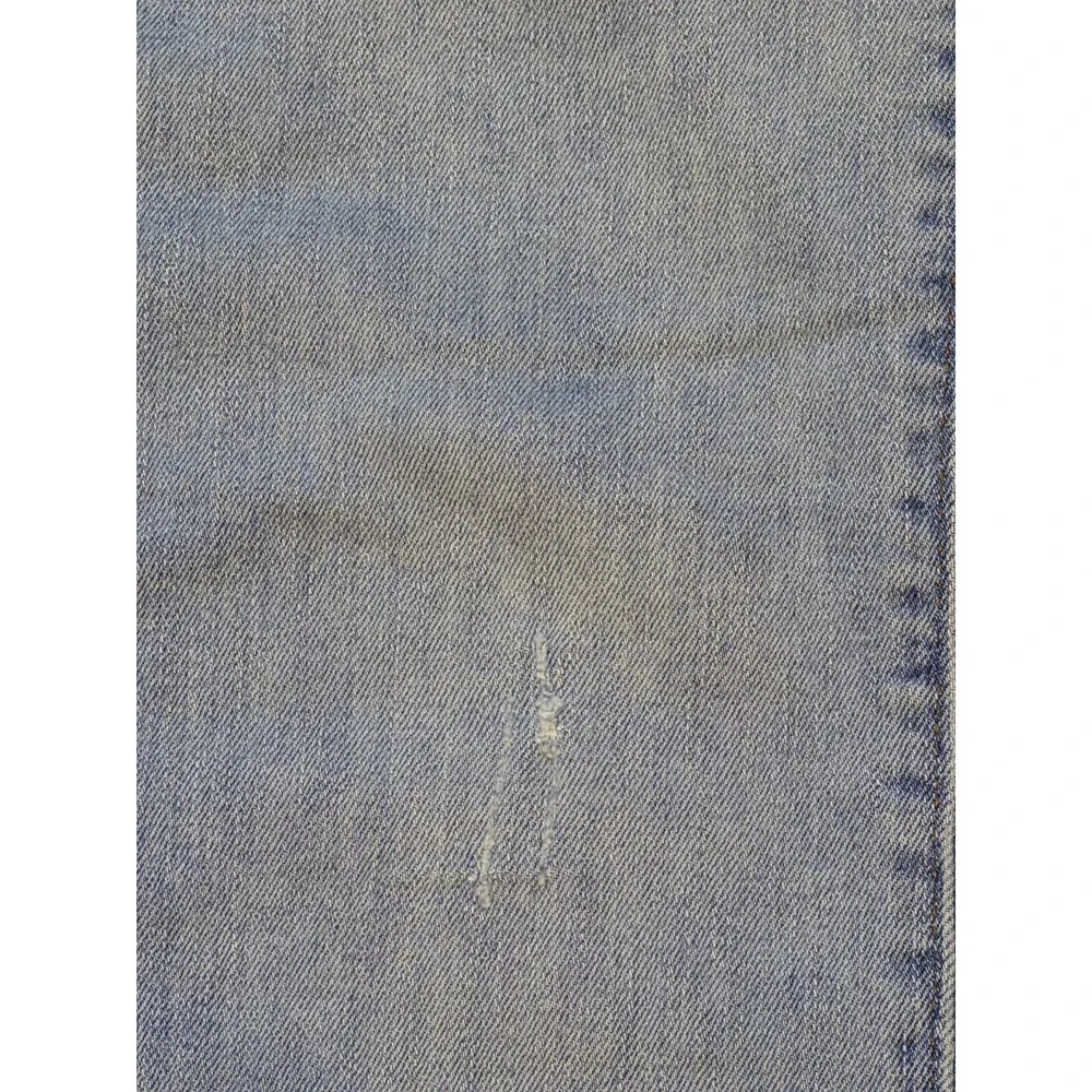 Wrangler Retro High Rise Slim Boot Jeans Mens 29x34 Light Wash Stretch Denim